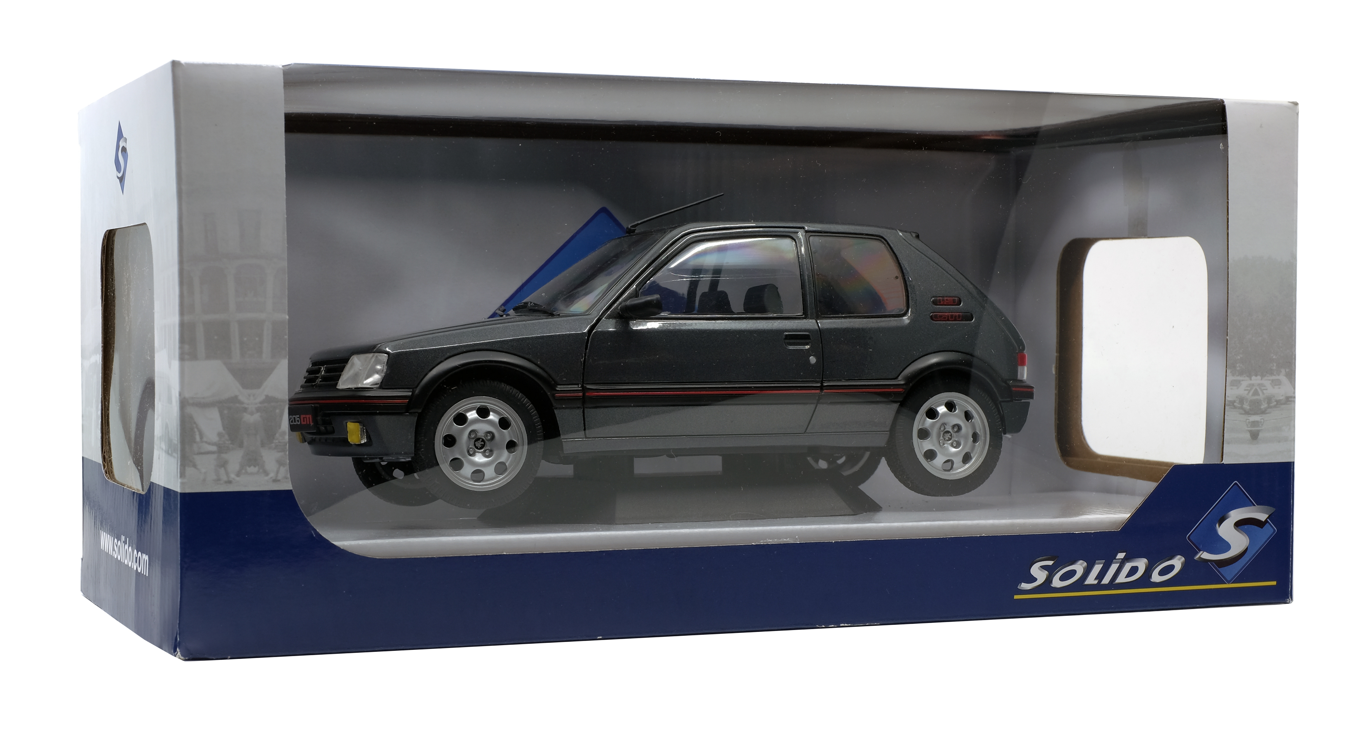 Miniature : Peugeot 205 GTI Solido 1/18
