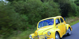 Renault 4 CV découvrable 1955