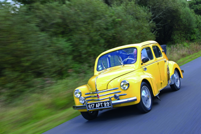 Renault 4 CV découvrable 1955