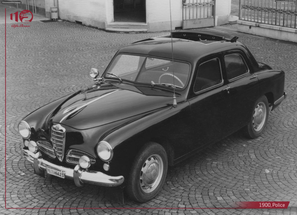 Histoire : Les berlines sportives d'Alfa Romeo au service de la loi