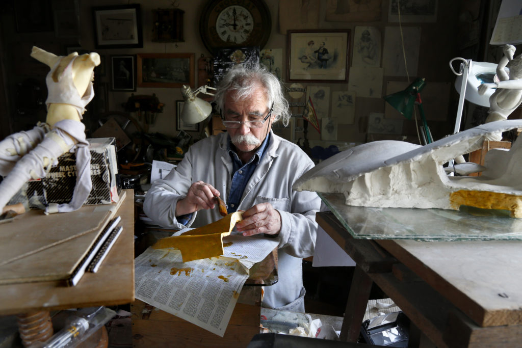 Alain Moitrier, artiste passionné par la vitesse