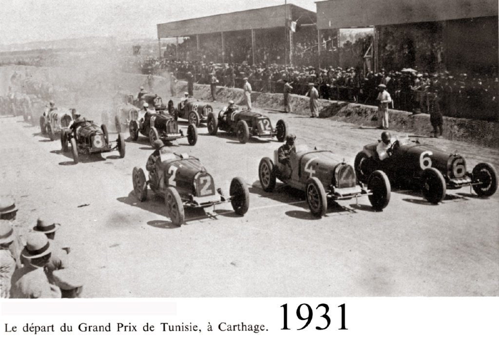 La petite histoire des Grands Prix de Tunisie, de 1920 à 2007