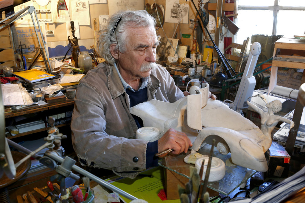 Alain Moitrier, artiste passionné par la vitesse