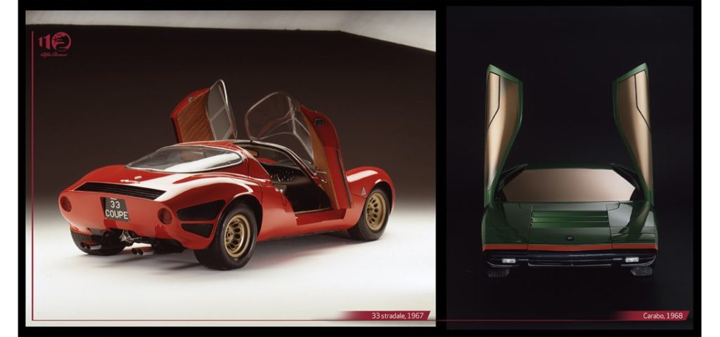 Alfa Romeo, 33 Stradale, Carabo et Montreal, les contours d'une révolution