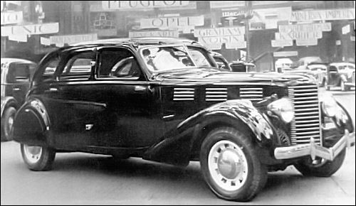 BERLIET DAUPHINE (1938 – 1939) - Les dernières voitures lyonnaises.