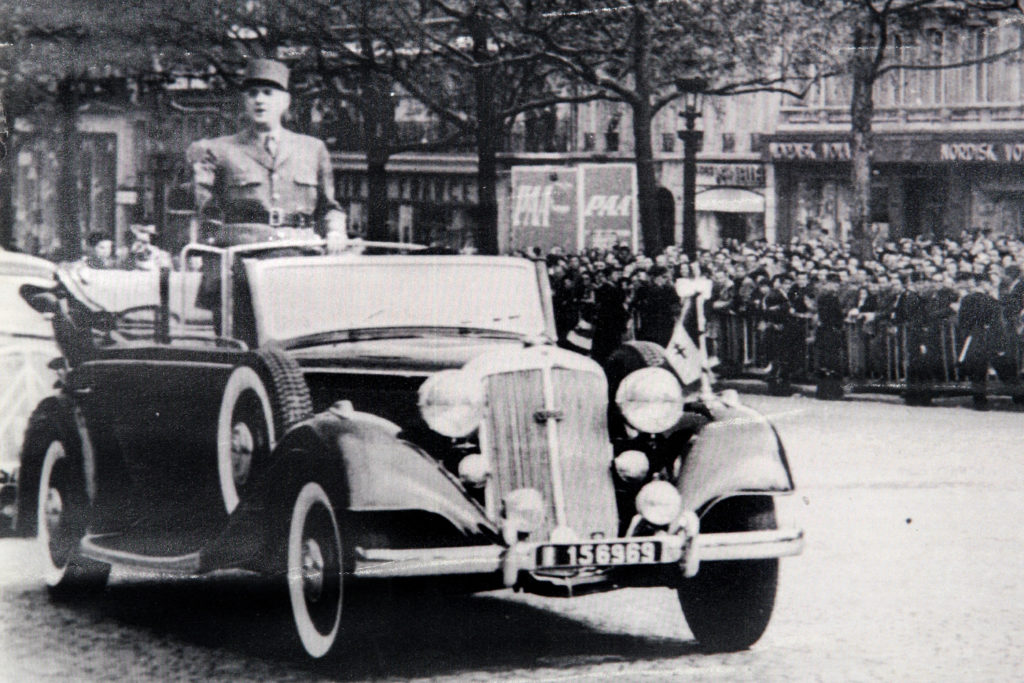 La Horch 830 du Général De Gaulle