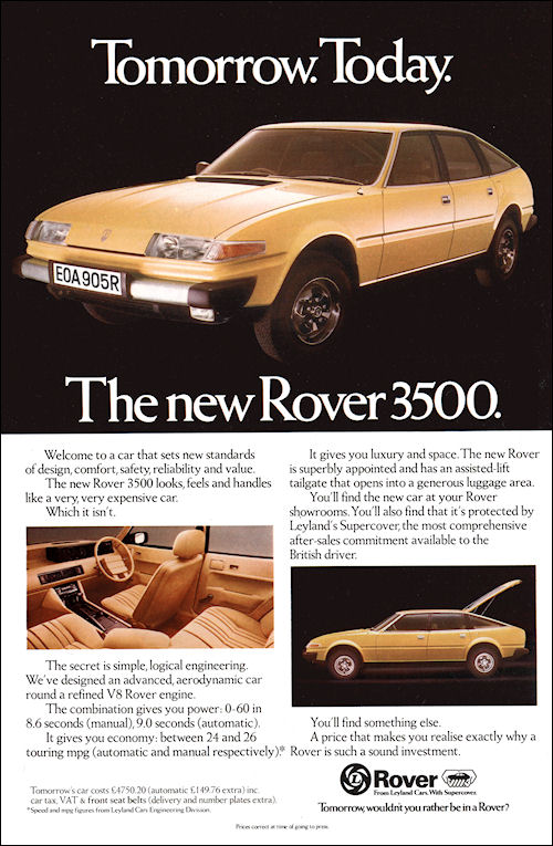 ROVER SD1 - Le drakkar dans la tempête.