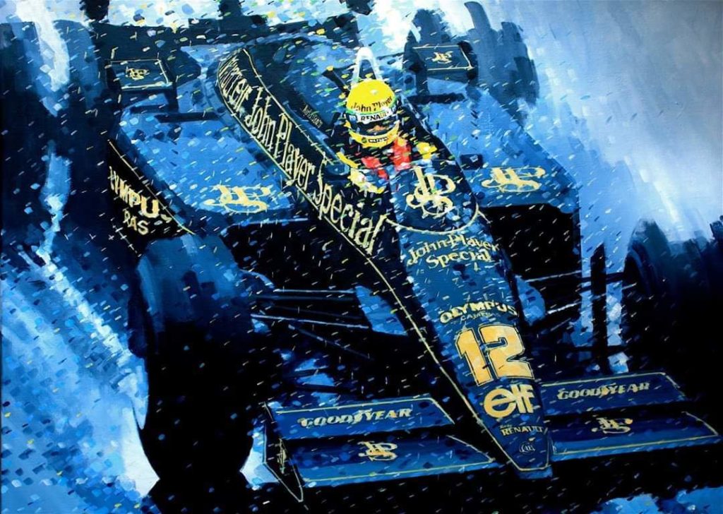 Art : la Formule 1, robes et silhouettes