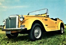 SIATA SPRING – Nostalgie anglaise à l’italienne. SIATA SPRING - Nostalgie anglaise à l'italienne.