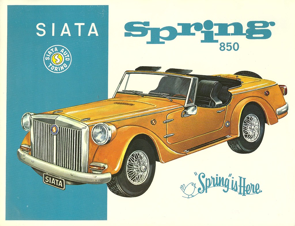 SIATA SPRING - Nostalgie anglaise à l'italienne.