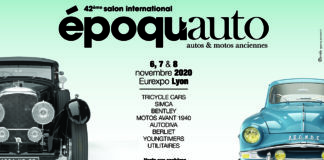 Salon Epoqu'Auto, 6,7,8 novembre 2020