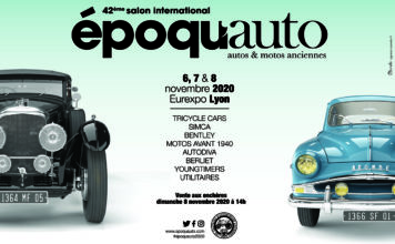 Salon Epoqu'Auto, 6,7,8 novembre 2020