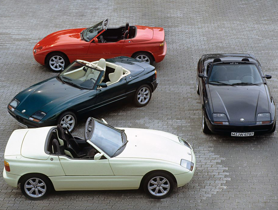 BMW Z1 - Le signe du « Z ».