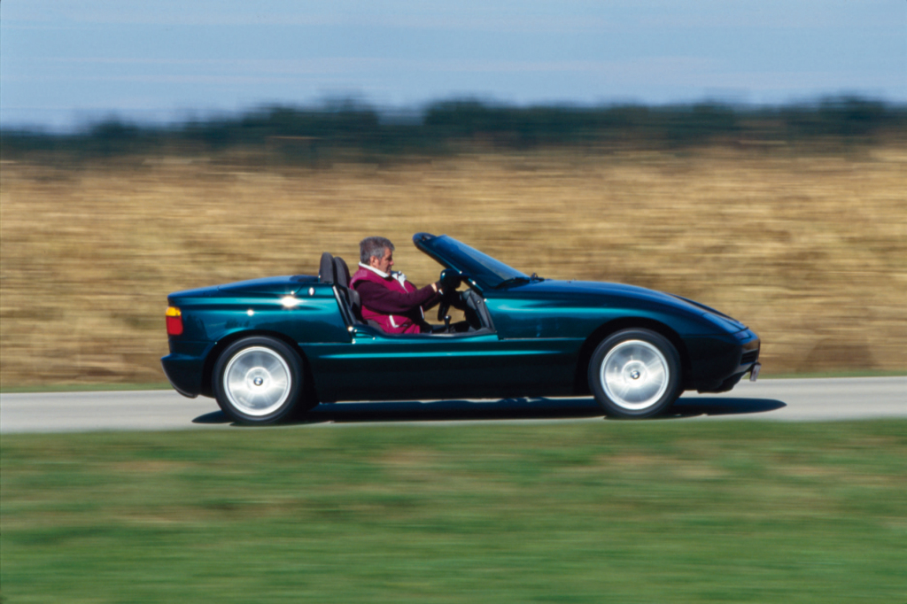 BMW Z1 - Le signe du « Z ».