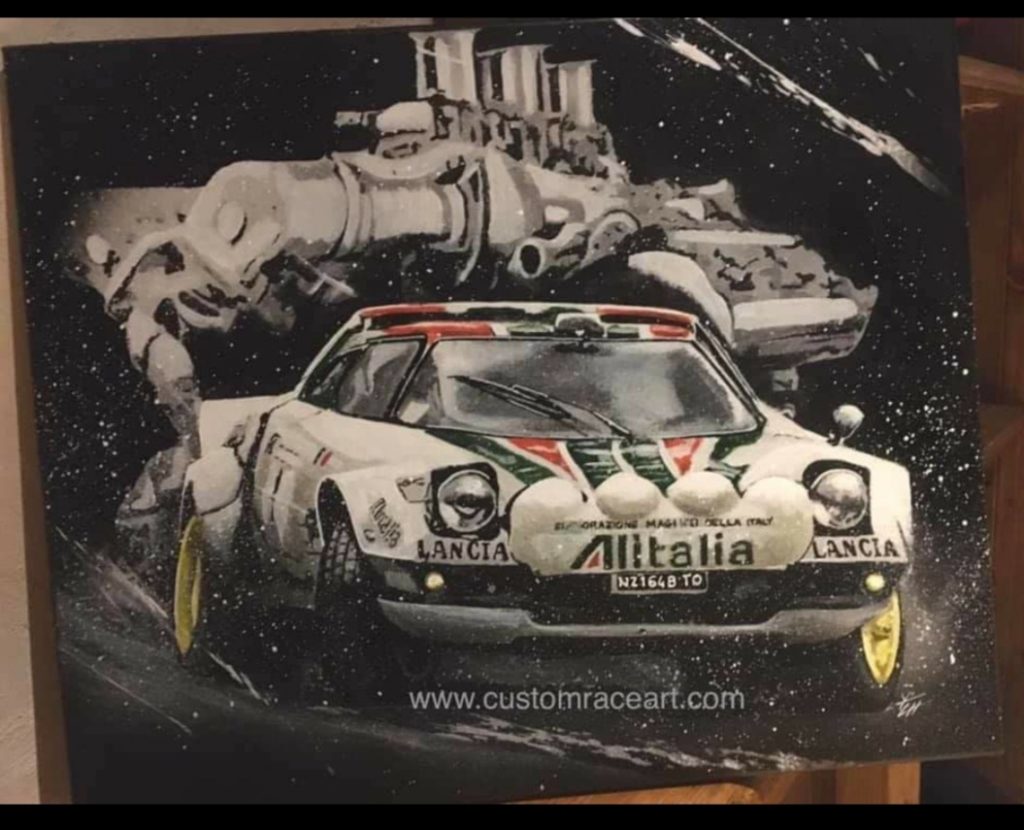 Art : La Lancia Stratos vue par les artistes