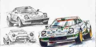 Art : La Lancia Stratos vue par les artistes