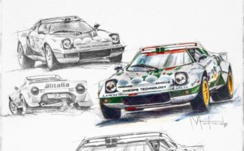 Art : La Lancia Stratos vue par les artistes