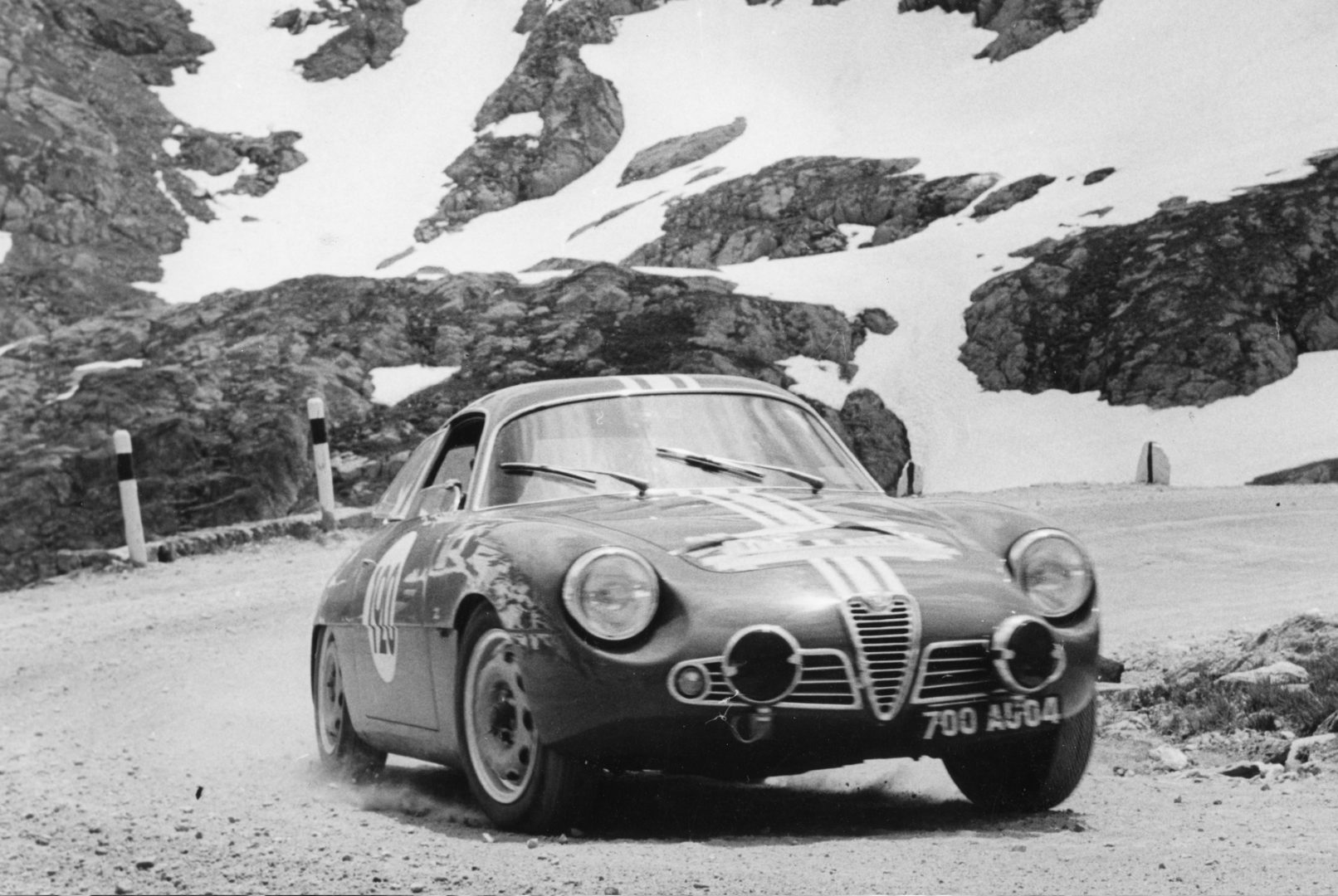 Alfa Romeo Giulia TZ #83 J. Rolland - G. Augias Coupe des Alpes 1964 1:43