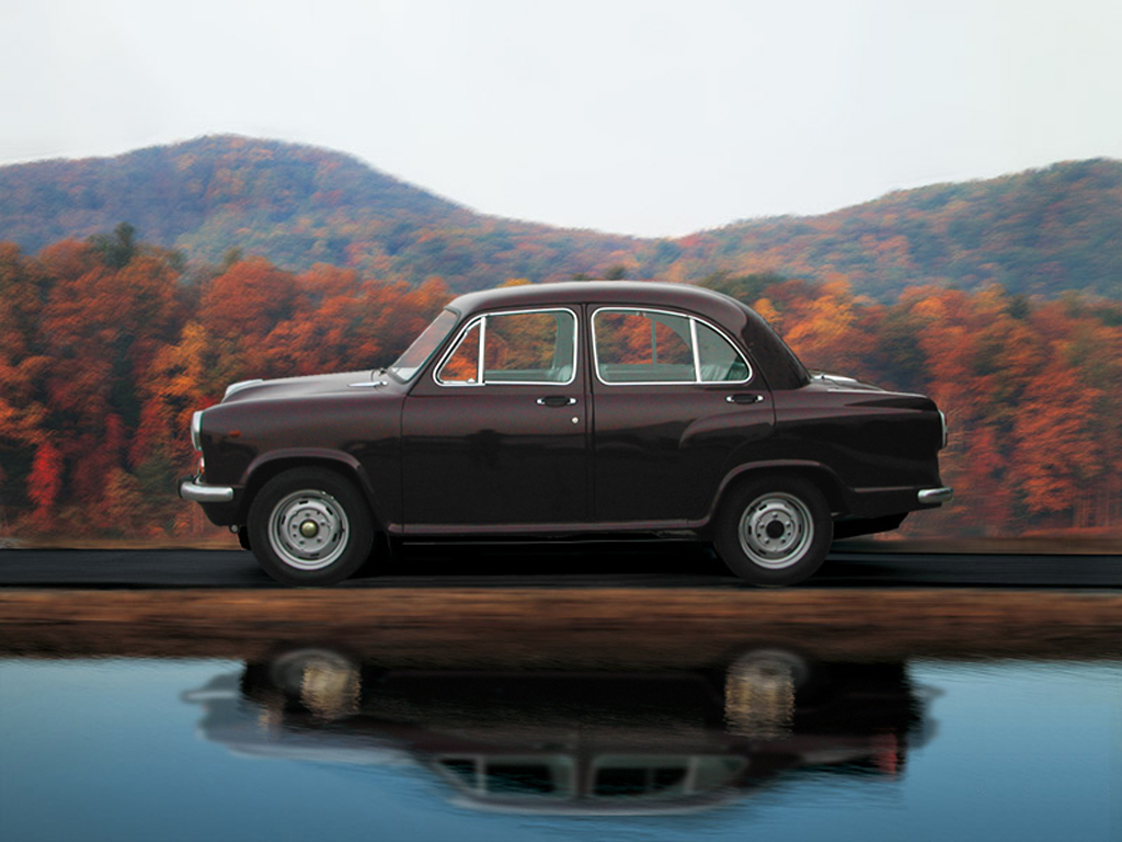 HINDUSTAN AMBASSADOR - Vestige britannique au pays de Gandhi.