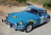 Coupé DS 21 proto, chevrons sauvages Coupé DS 21 proto, chevrons sauvages