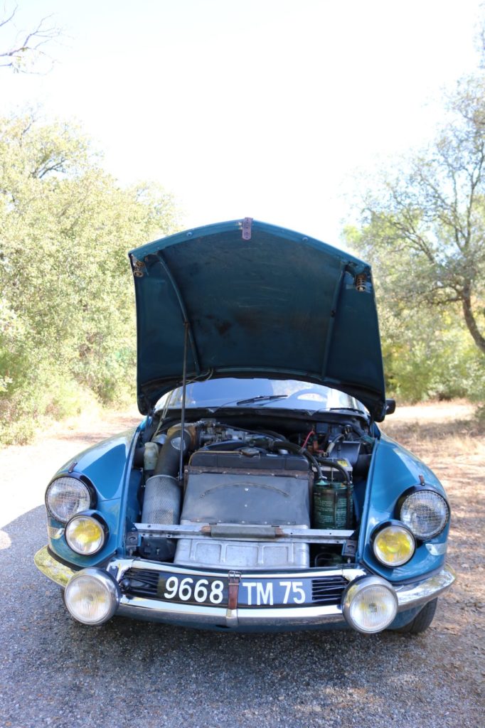 Coupé DS 21 proto, chevrons sauvages