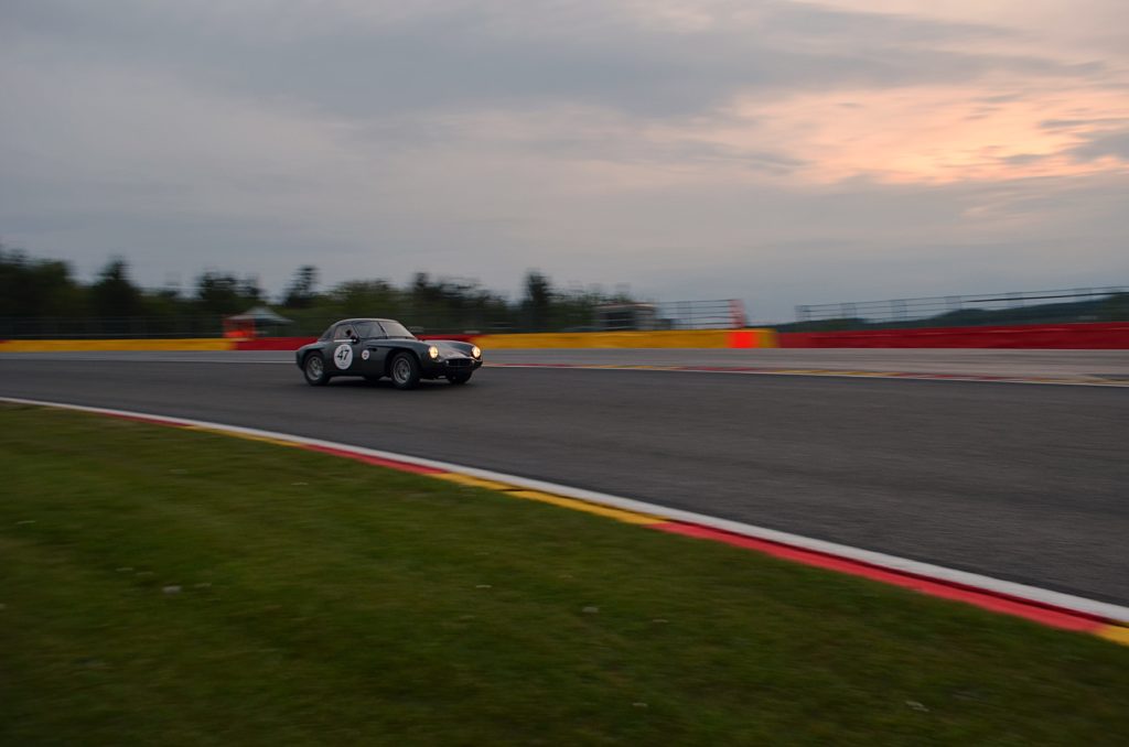 Spa Classic 2019 : Une TVR Grantura à l’assaut du Toboggan des Ardennes.