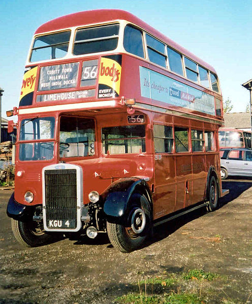 AEC REGENT et LEYLAND TITAN - Bons baisers de Londres.