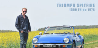 Portrait : Michaël et sa Triumph Spitfire