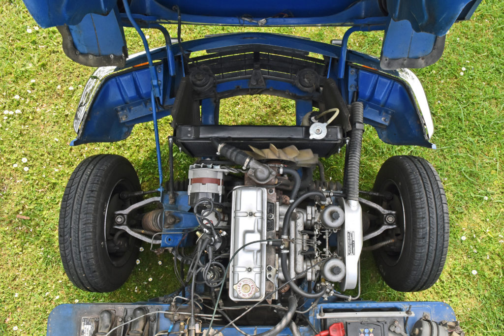 Portrait : Michaël et sa Triumph Spitfire