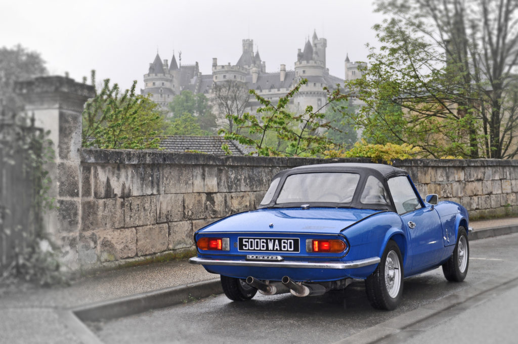 Portrait : Michaël et sa Triumph Spitfire