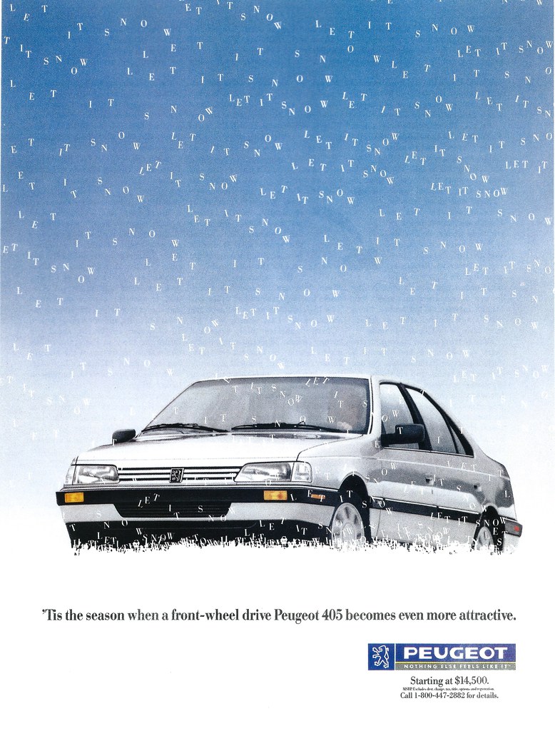 PEUGEOT 405 USA - French are going home.