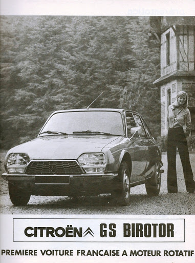 CITROËN GS BIROTOR - Rendez-vous manqué avec le destin.