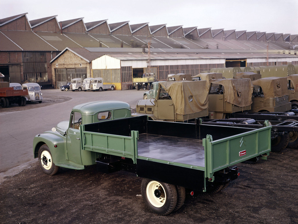 CITROËN Types 23 et 55 - Poids lourds chevronnés.