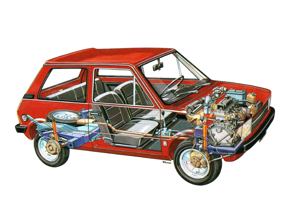 INNOCENTI MINI « BERTONE » - Sauces Worcestershire et bolognaise.