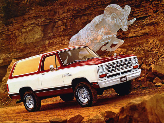 DODGE RAMCHARGER - Il était une fois au Far-West.