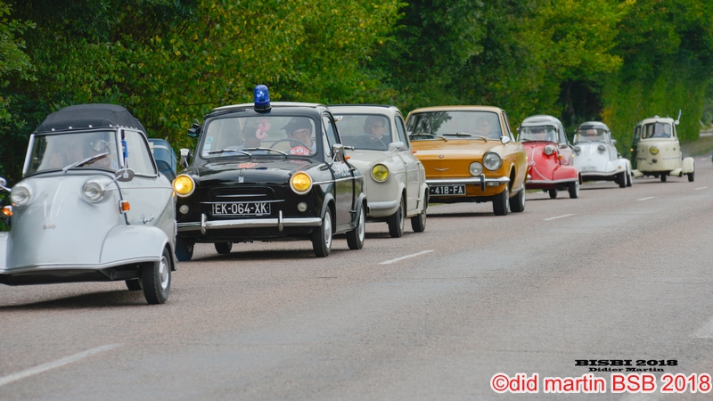 National Bisbi trip, bubblecars et scooters en rallye