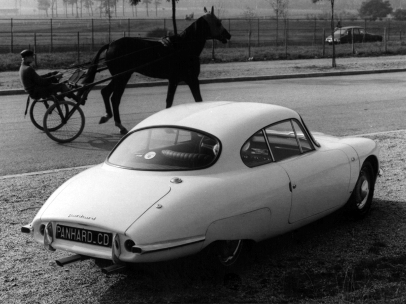 PANHARD CD - La dernière Panhard de compétition.