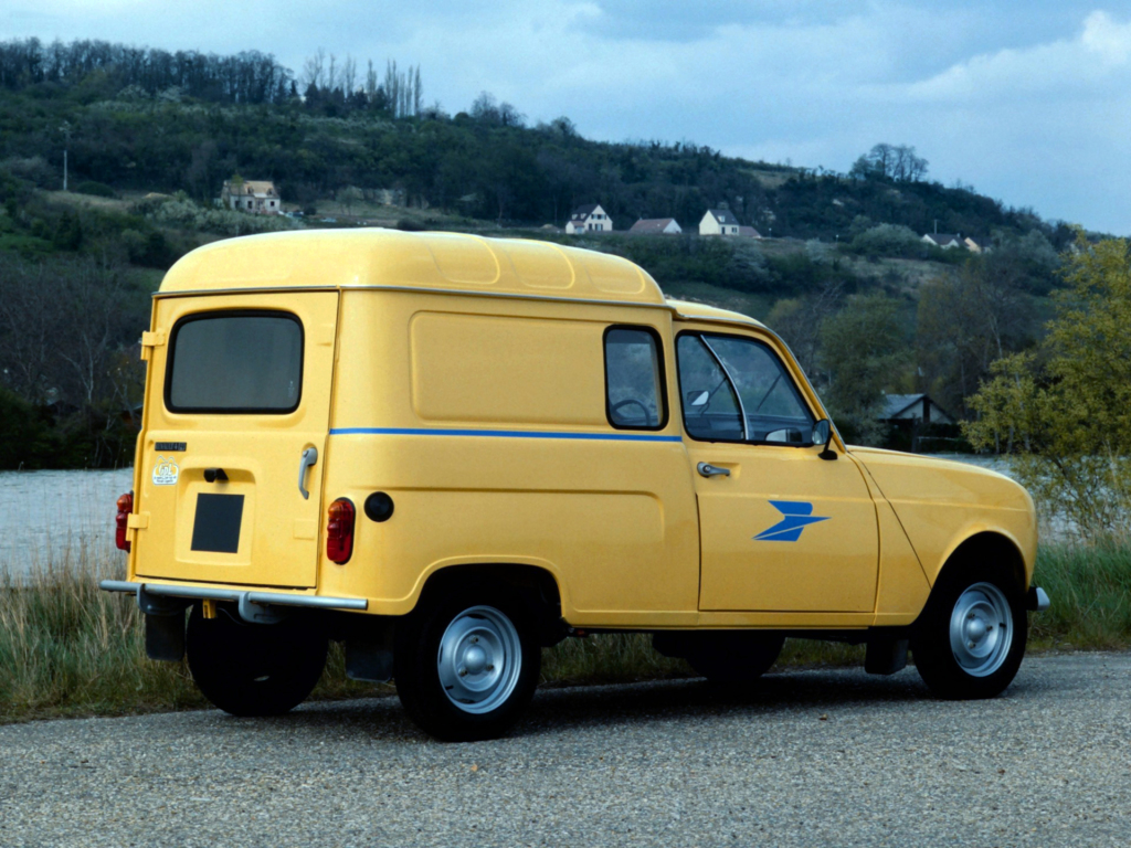 RENAULT 4 FOURGONNETTE - Le facteur sonne toujours deux fois.