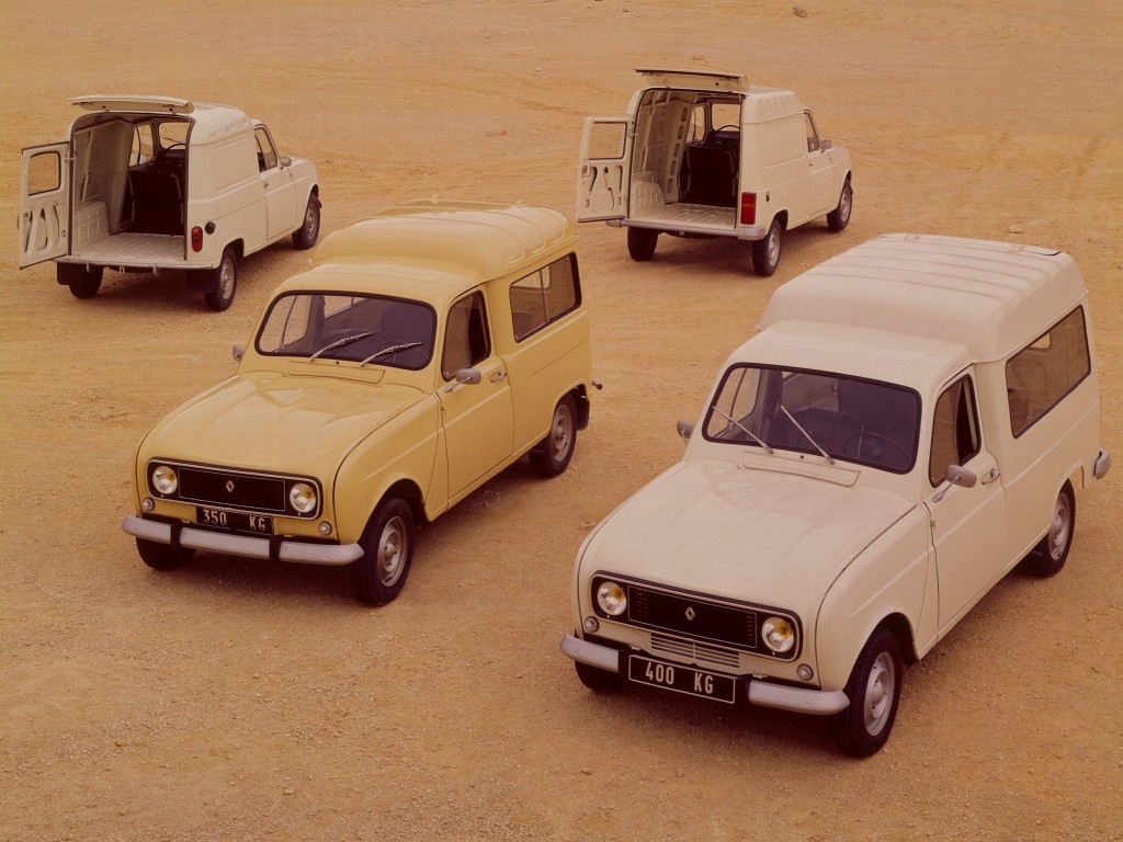 RENAULT 4 FOURGONNETTE - Le facteur sonne toujours deux fois.