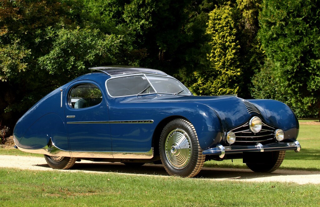 TALBOT LAGO GRAND SPORT - Sportive en robe de gala.