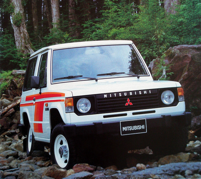 MITSUBISHI PAJERO - Les trois diamants japonais.