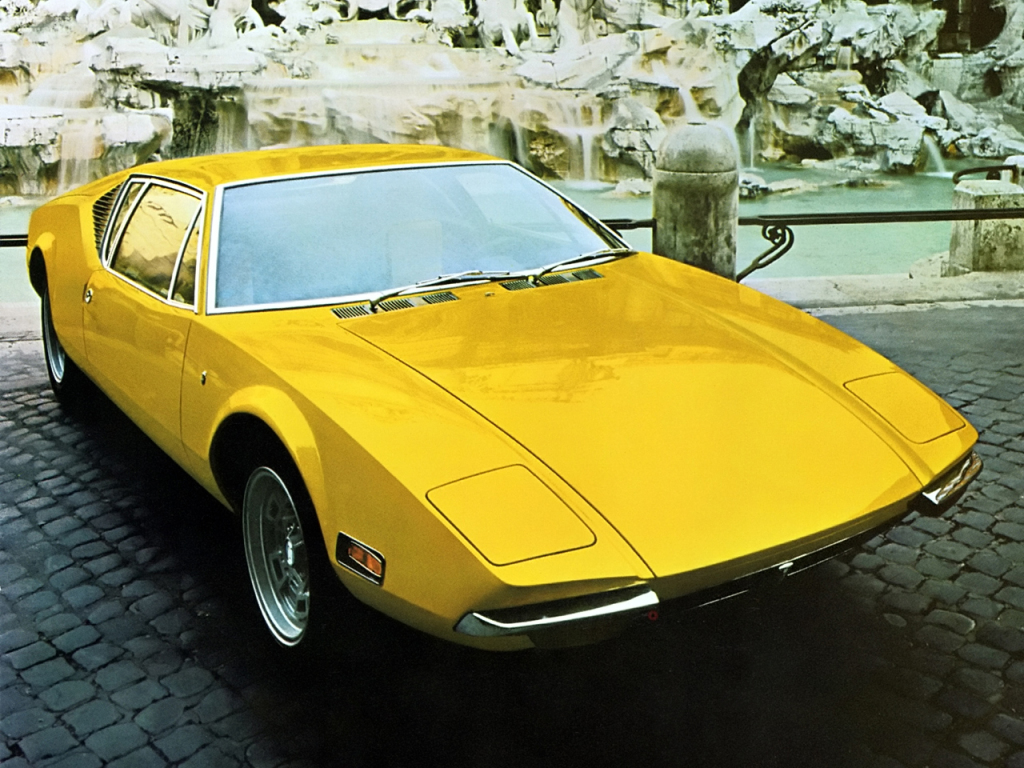 DE TOMASO PANTERA - Entre l'Italie et l'Amérique.