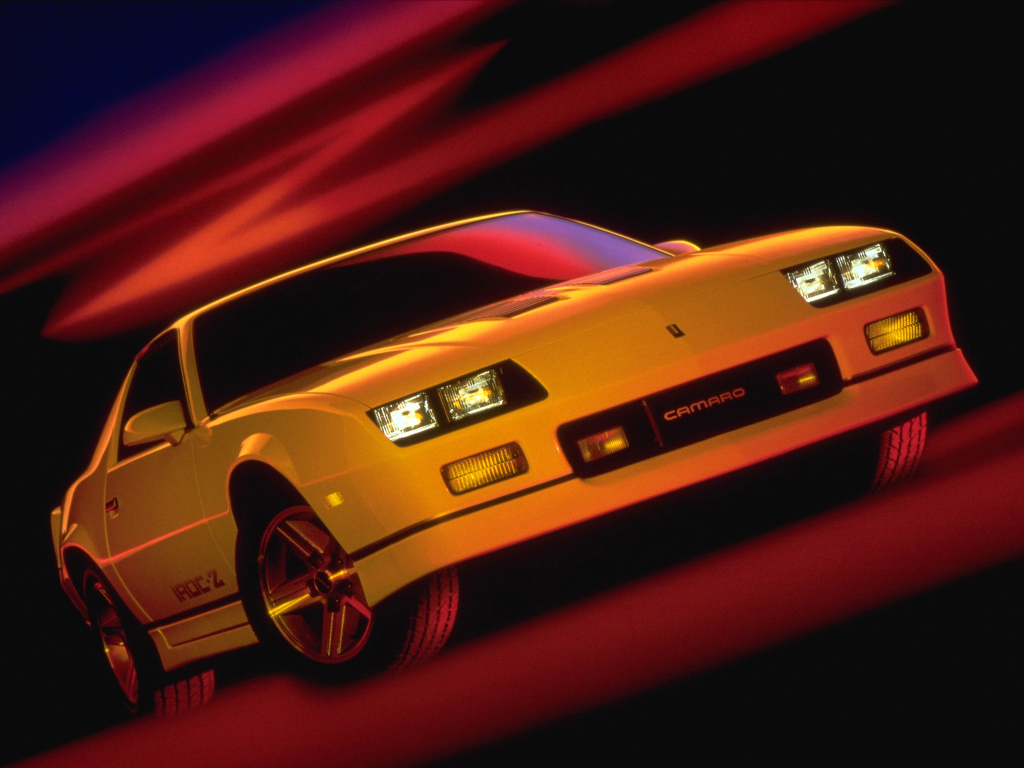 CHEVROLET CAMARO IROC-Z - Iron Man Z.