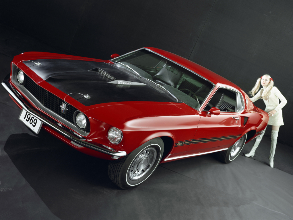 FORD MUSTANG MACH I (1969 – 70) - Avion de chasse sur quatre roues.