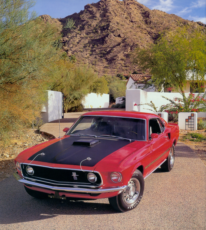 FORD MUSTANG MACH I (1969 – 70) - Avion de chasse sur quatre roues.