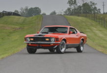 FORD MUSTANG MACH I (1969 – 70) - Avion de chasse sur quatre roues.