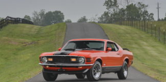 FORD MUSTANG MACH I (1969 – 70) - Avion de chasse sur quatre roues.