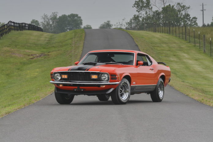 FORD MUSTANG MACH I (1969 – 70) - Avion de chasse sur quatre roues.