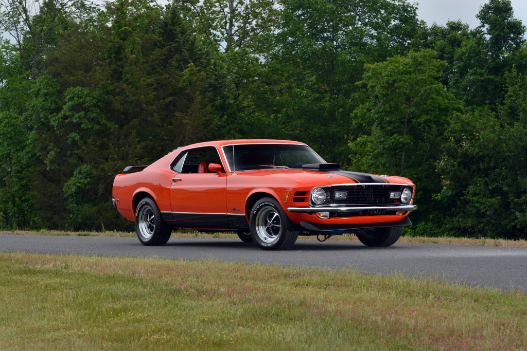 FORD MUSTANG MACH I (1969 – 70) - Avion de chasse sur quatre roues.