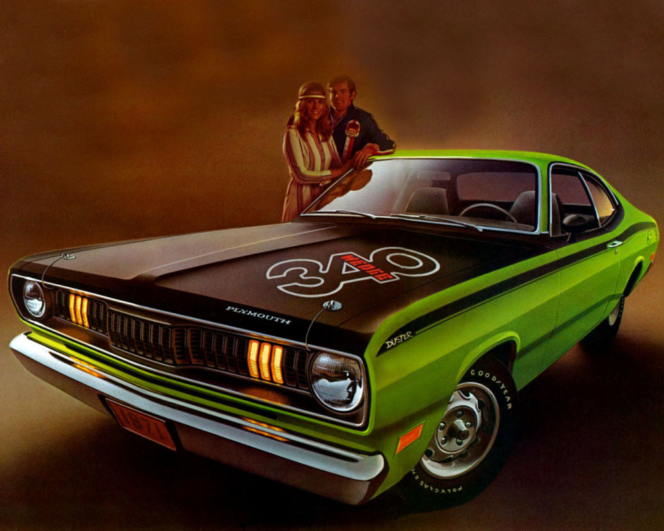 PLYMOUTH DUSTER 340 - Le dernier round des Mopar.